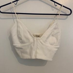 White Bralette from Aritzia